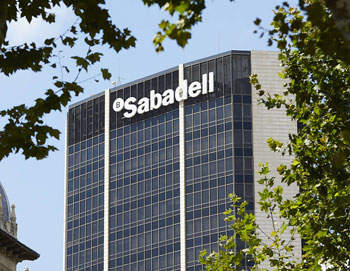 Sede del Banco Sabadell en Barcelona