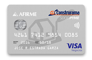 Tarjeta de Crédito Afirme Construrama