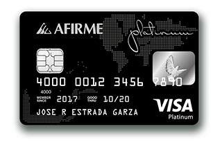 Tarjeta de crédito Afirme Platinum