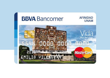 Tarjeta Afinidad UNAM Bancomer