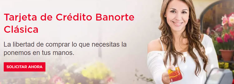 Tarjeta de Crédito Banorte Clásica