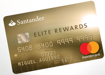 Tarjeta Santander Elite Rewards Oro