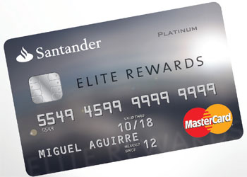 Tarjeta Santander Elite Rewards Platino