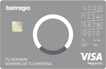 Tarjeta empresario Banregio