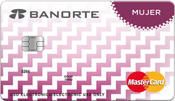 Tarjeta de débito Mujer Banorte