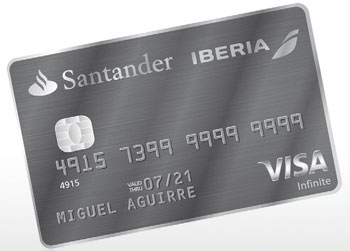 Tarjeta Santander Iberia Infinite