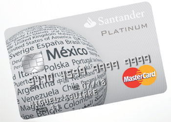 Tarjeta Santander Platino