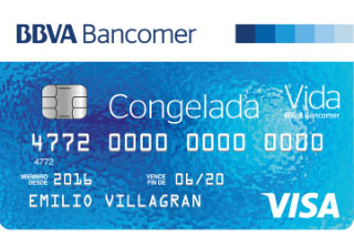 Tarjeta Congelada BBVA Bancomer